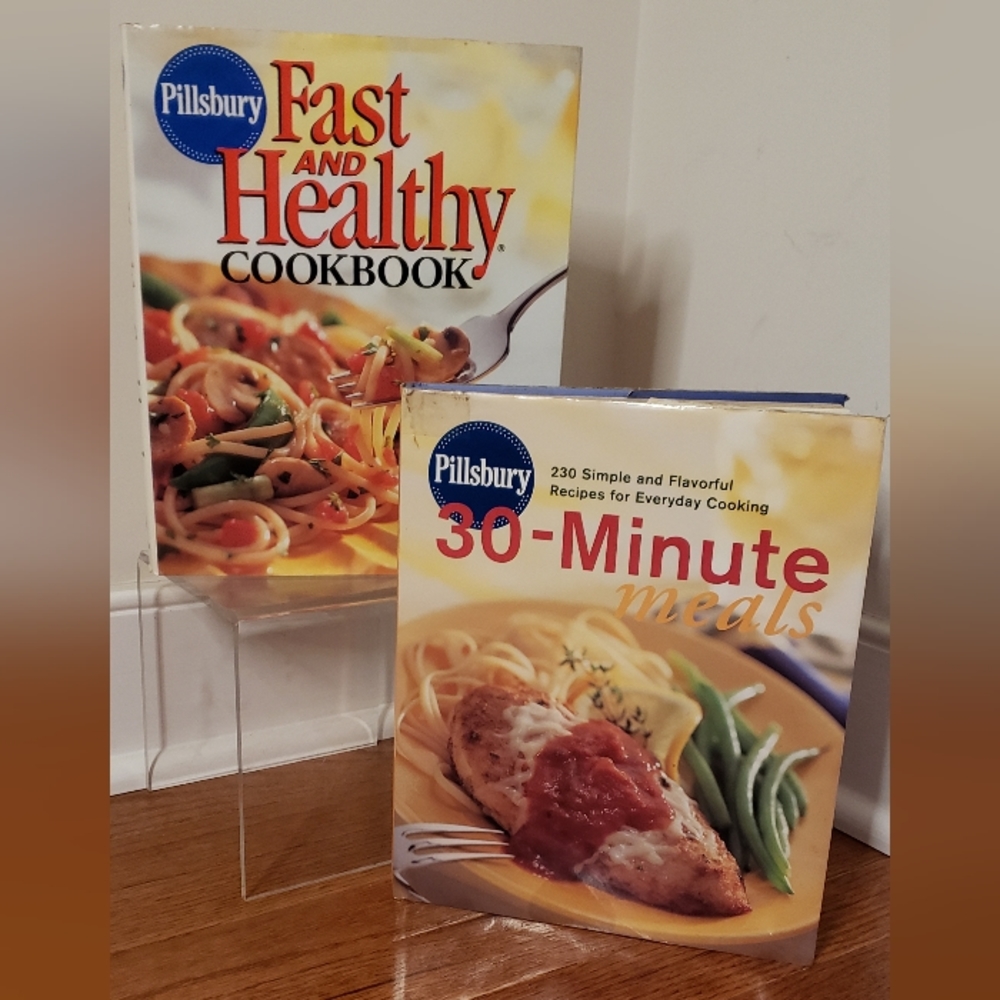 Lot of two Pillsbury Cookbooks